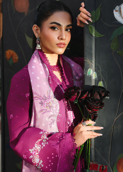 Qprints By Qalamkar Unstitched Linen Printed 3 Piece Suits QLM25PW QW-01 B Joris - Winter Collection