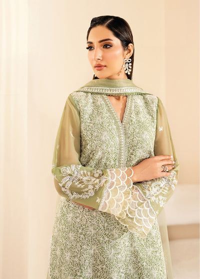 Xenia Formals Unstitched Embroidered Chiffon 3 Piece Suits XE25FU D-04 Nora - Formal Collection