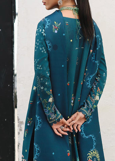 Qprints By Qalamkar Unstitched Linen Printed 3 Piece Suits QLM25PW QW-05 B Amiel - Winter Collection