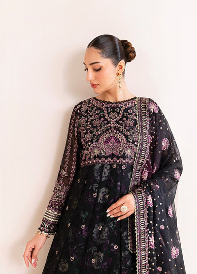 Xenia Formals Unstitched Embroidered Chiffon 3 Piece Suits XE25FU D-03 Nigira - Formal Collection