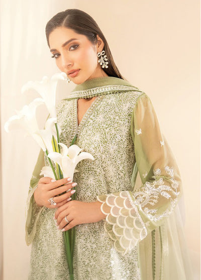 Xenia Formals Unstitched Embroidered Chiffon 3 Piece Suits XE25FU D-04 Nora - Formal Collection