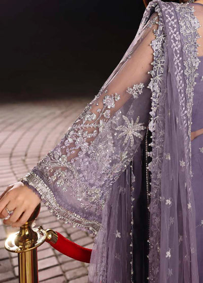 Stardom by Elaf Unstitched Luxury Formals Embroidered Organza 3 Piece Suits  EL25SF D-ESH-04 Muse - Formal Collection