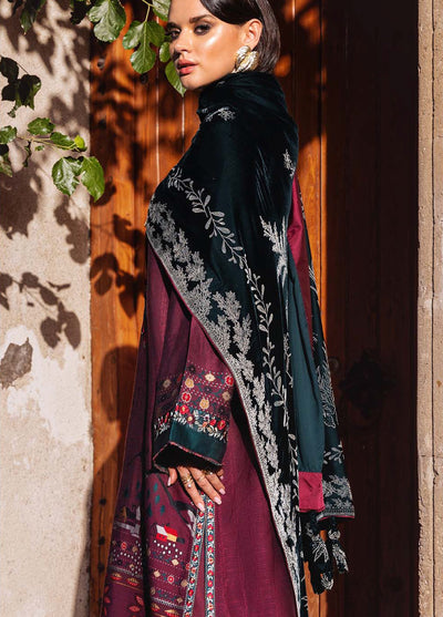 Lueur D Orient by Esmel Unstitched Viscose Suits 3 Piece EML25LW D-05 Froya - Winter Collection