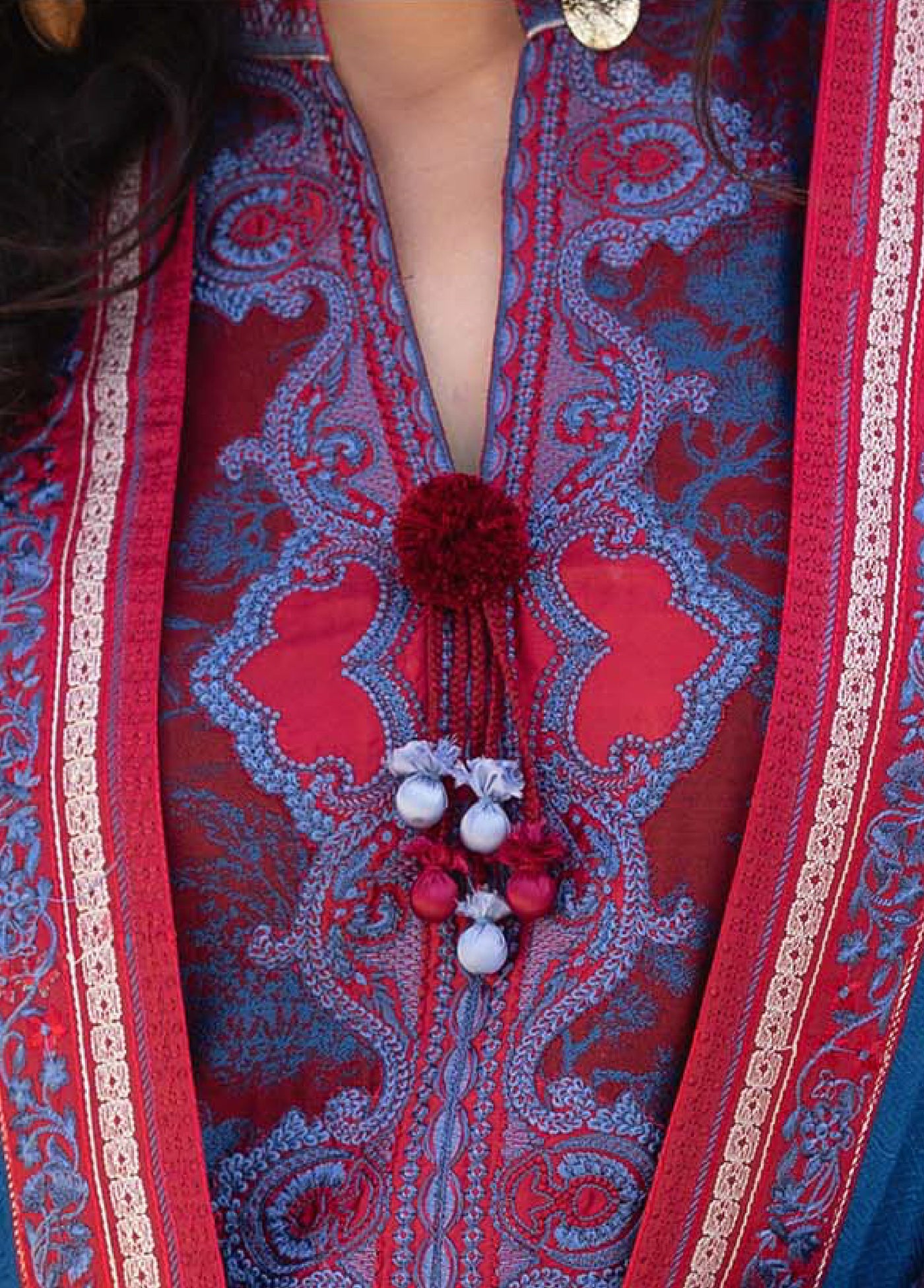 Lueur D Orient by Esmel Unstitched Viscose Suits 3 Piece EML25LW D-02 Althea - Winter Collection