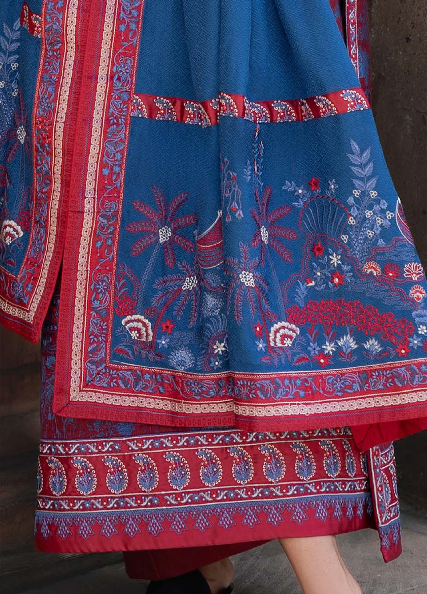 Lueur D Orient by Esmel Unstitched Viscose Suits 3 Piece EML25LW D-02 Althea - Winter Collection