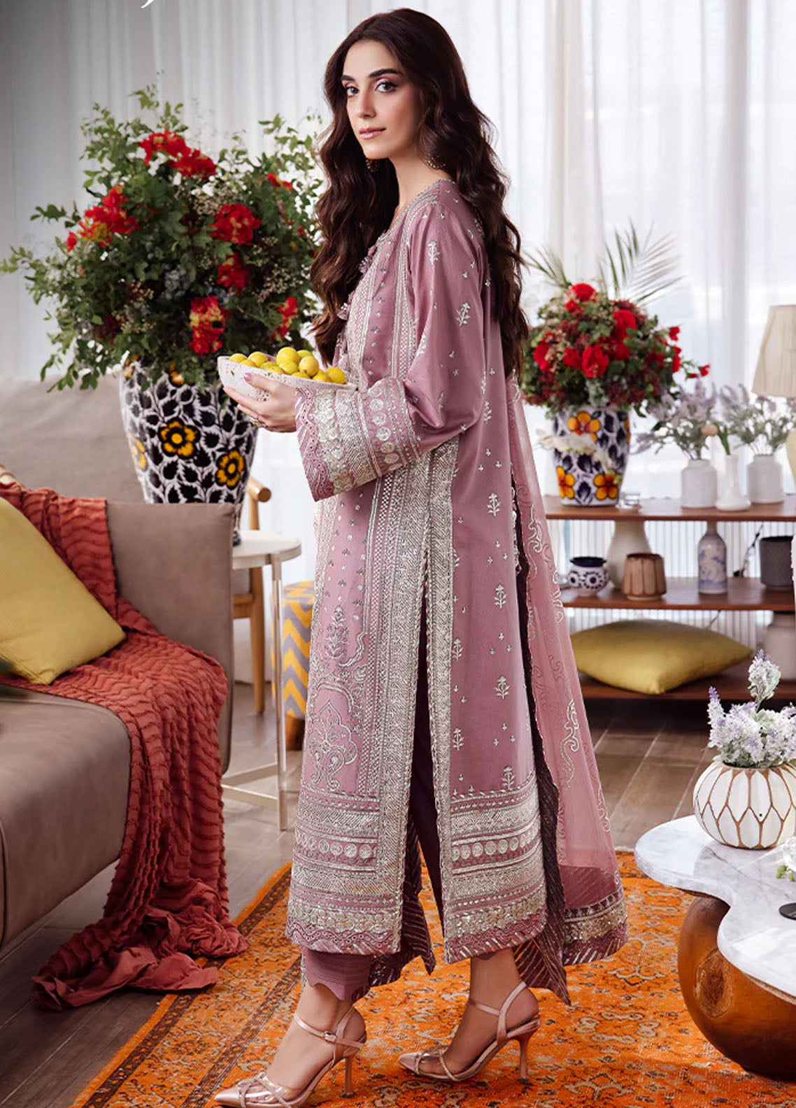 Uraan By Asim Jofa Unstitched Lawn Collection 2024 AJUR-02