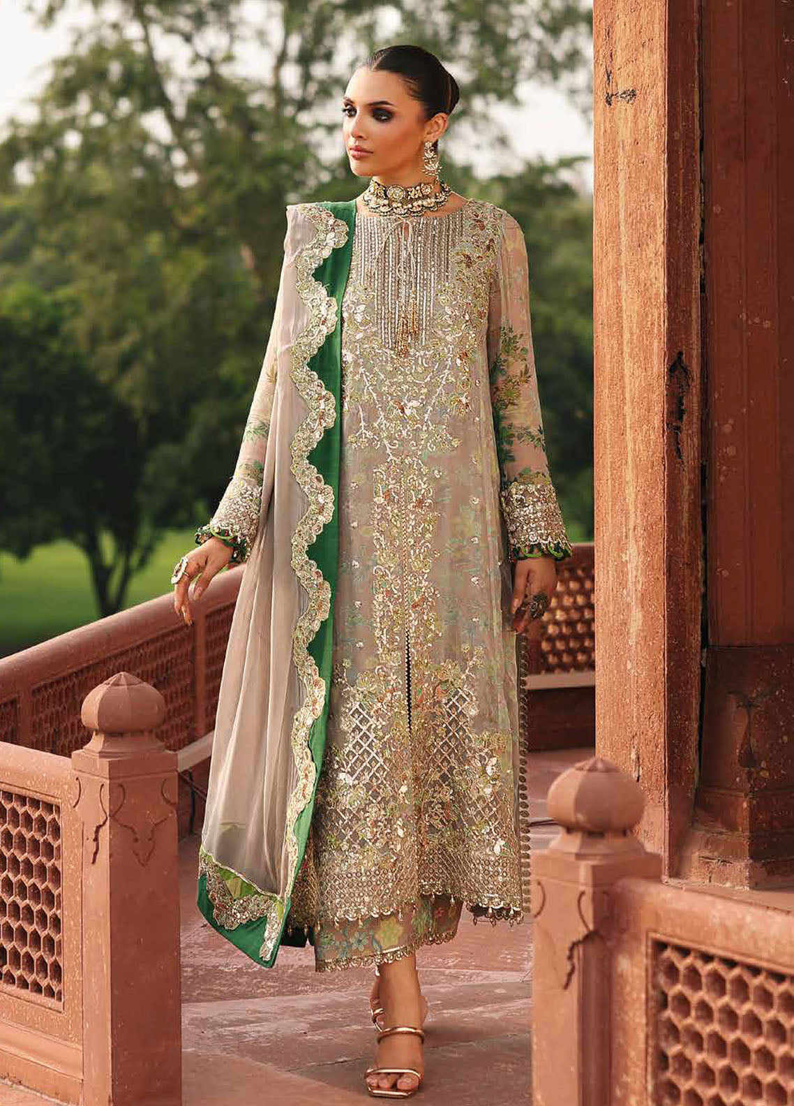 Vasal by Charizma Embroidered Chiffon Suits Unstitched 4 Piece CRZ25VC VSL25-23