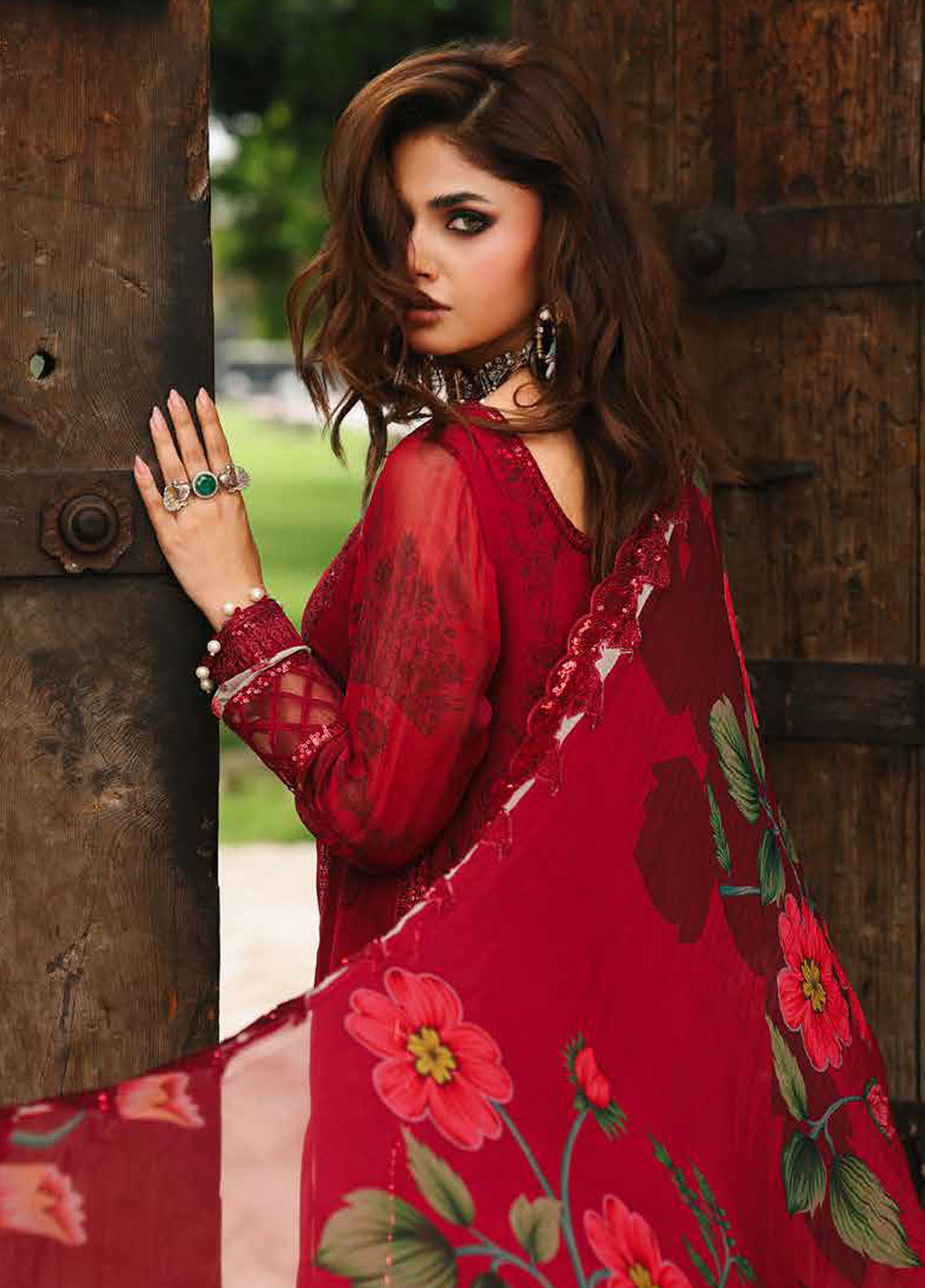Vasal by Charizma Embroidered Chiffon Suits Unstitched 4 Piece CRZ25VC VSL25-25