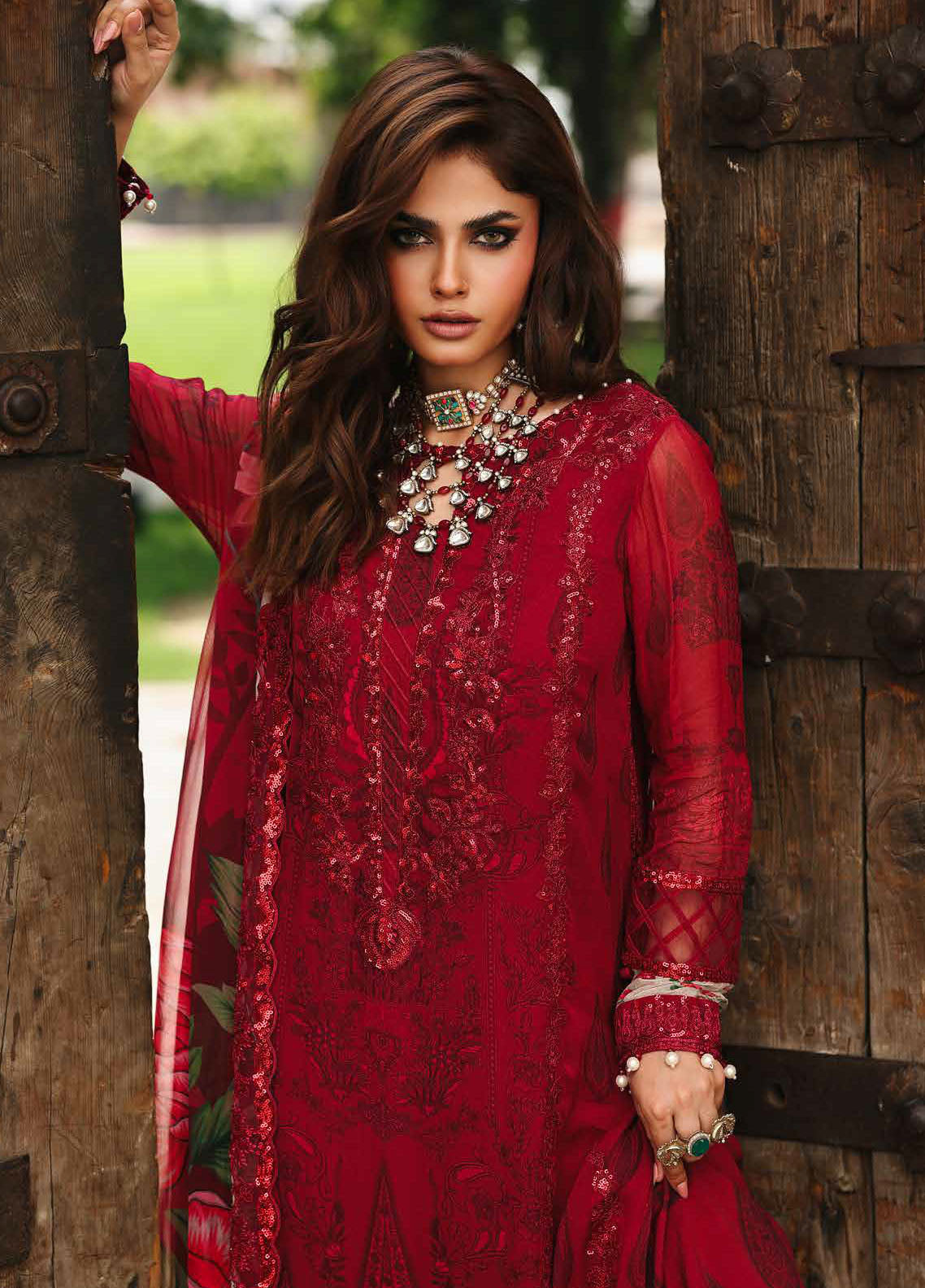 Vasal by Charizma Embroidered Chiffon Suits Unstitched 4 Piece CRZ25VC VSL25-25