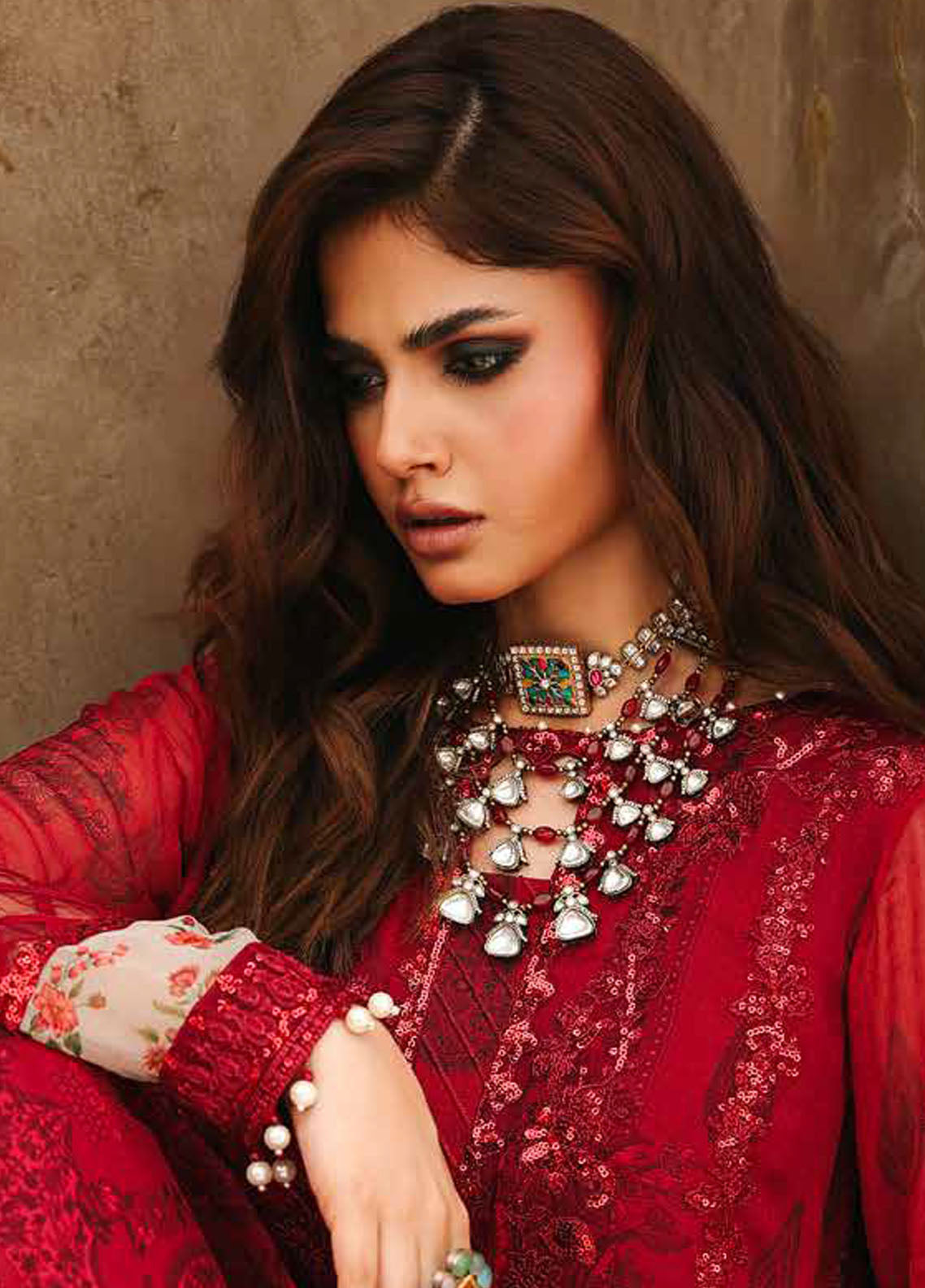Vasal by Charizma Embroidered Chiffon Suits Unstitched 4 Piece CRZ25VC VSL25-25