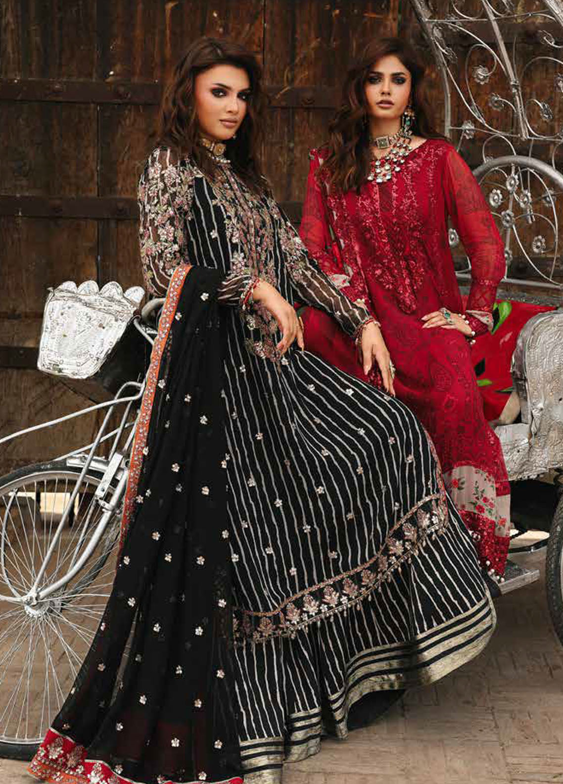 Vasal by Charizma Embroidered Chiffon Suits Unstitched 4 Piece CRZ25VC VSL25-26
