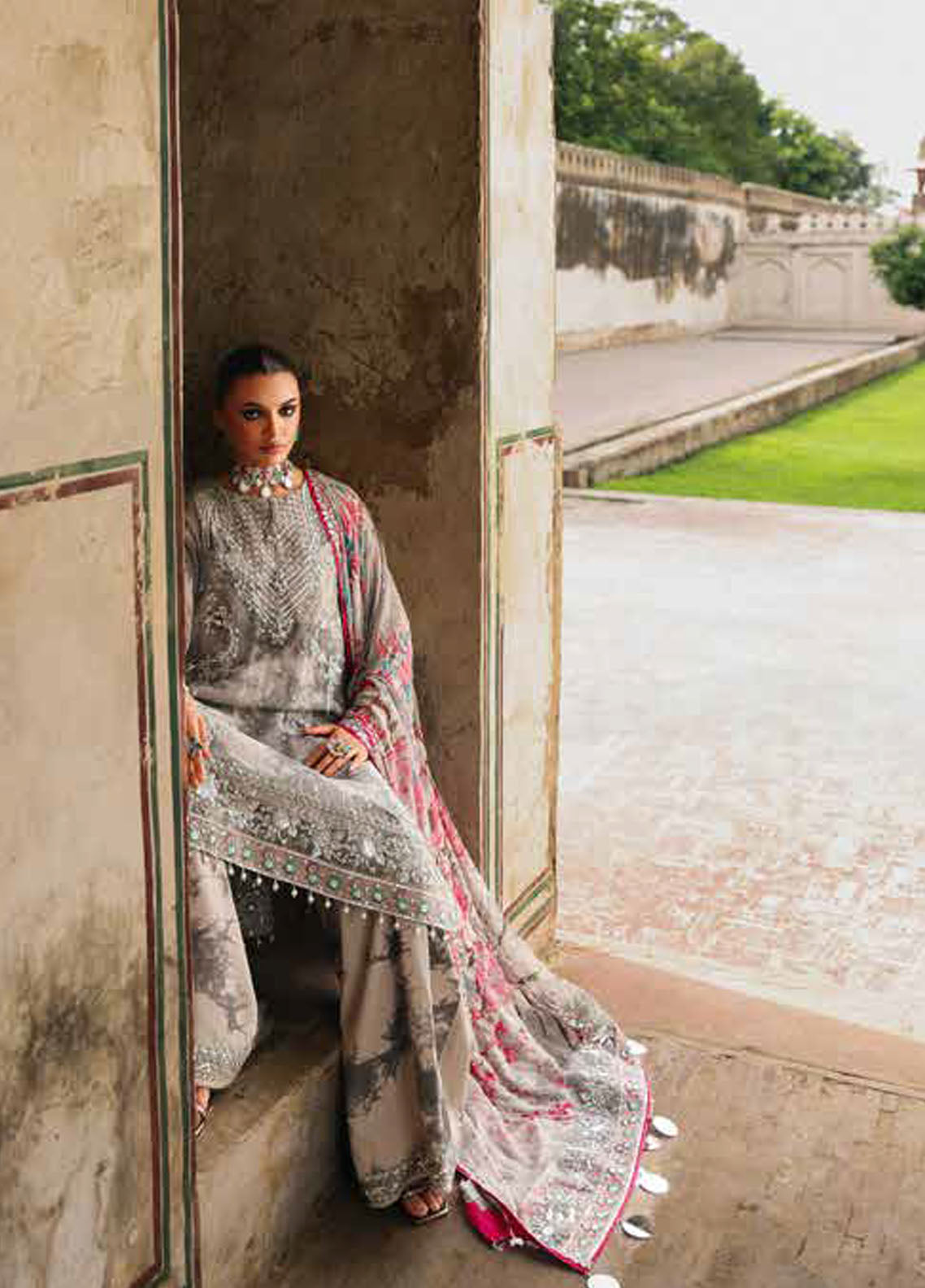 Vasal by Charizma Embroidered Chiffon Suits Unstitched 4 Piece CRZ25VC VSL25-27