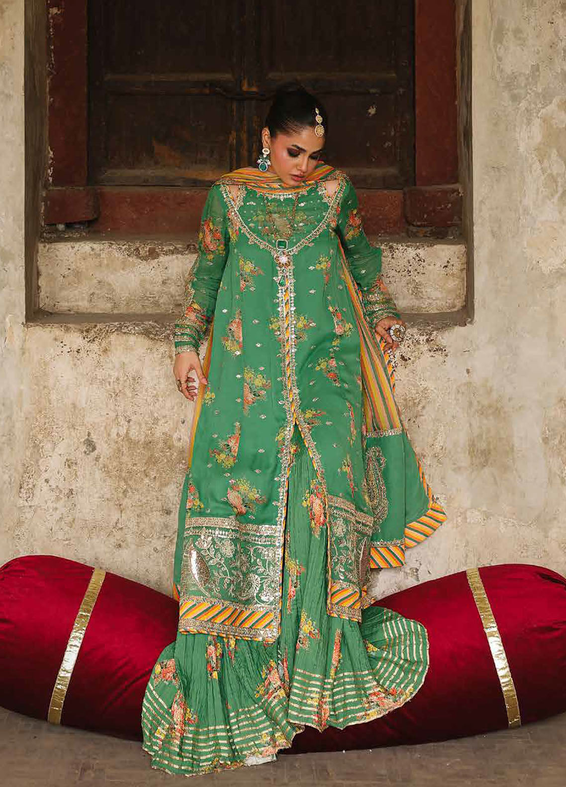 Vasal by Charizma Embroidered Chiffon Suits Unstitched 4 Piece CRZ25VC VSL25-28