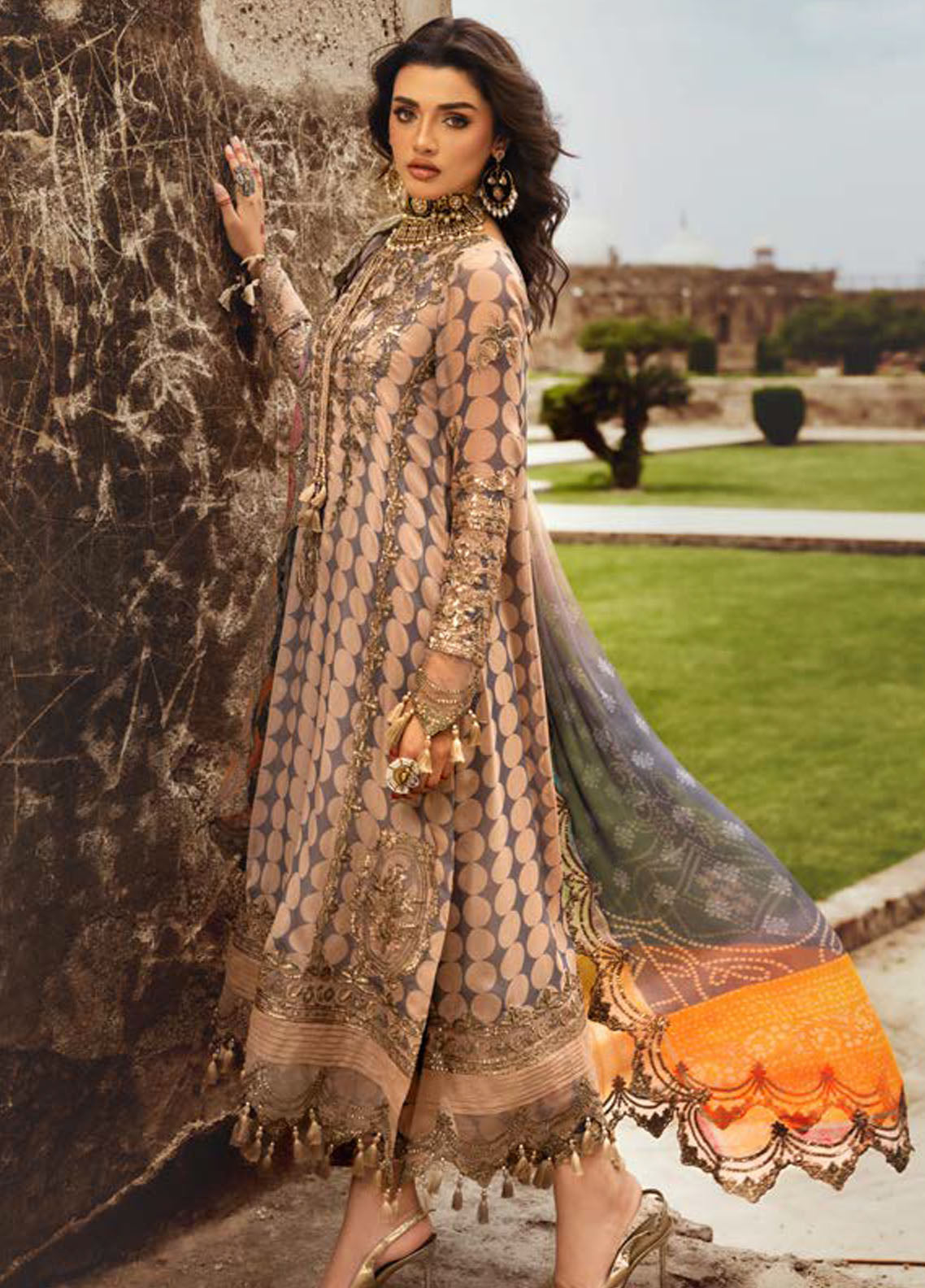 Vasal by Charizma Embroidered Chiffon Suits Unstitched 4 Piece CRZ25VLC VSL25-11