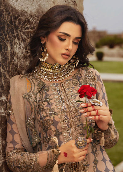 Vasal by Charizma Embroidered Chiffon Suits Unstitched 4 Piece CRZ25VLC VSL25-11