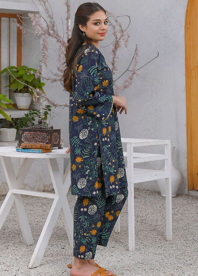 Waniya Pret Casual Khaddar 2 Piece Suit WKA20-121 FLORA