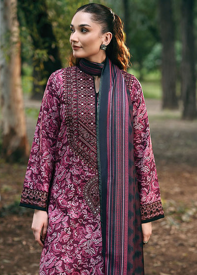 Whimsical By Xenia Embroidered Viscose Suit Unstitched 3 Piece ZE24W D-04 Mali - Winter Collection