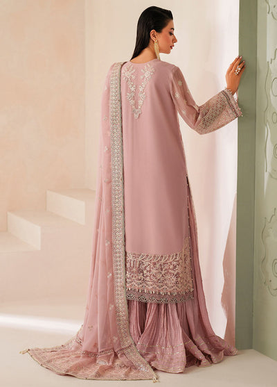 Xenia Embroidered Chiffon Suits Unstitched 3 Piece XE25NU D-02 Anira