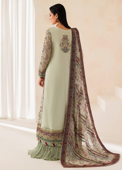 Xenia Embroidered Chiffon Suits Unstitched 3 Piece XE25NU D-04 Zaleh
