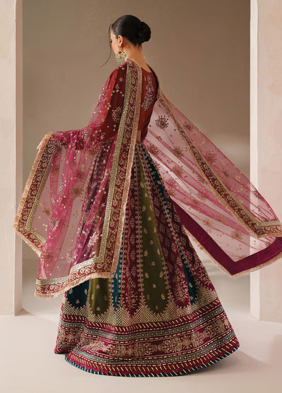 Xenia Embroidered Raw Silk Suits Unstitched 3 Piece XE25NU D-10 Inea