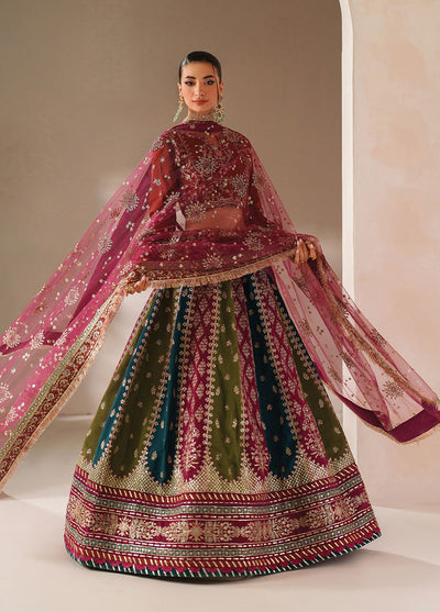 Xenia Embroidered Raw Silk Suits Unstitched 3 Piece XE25NU D-10 Inea