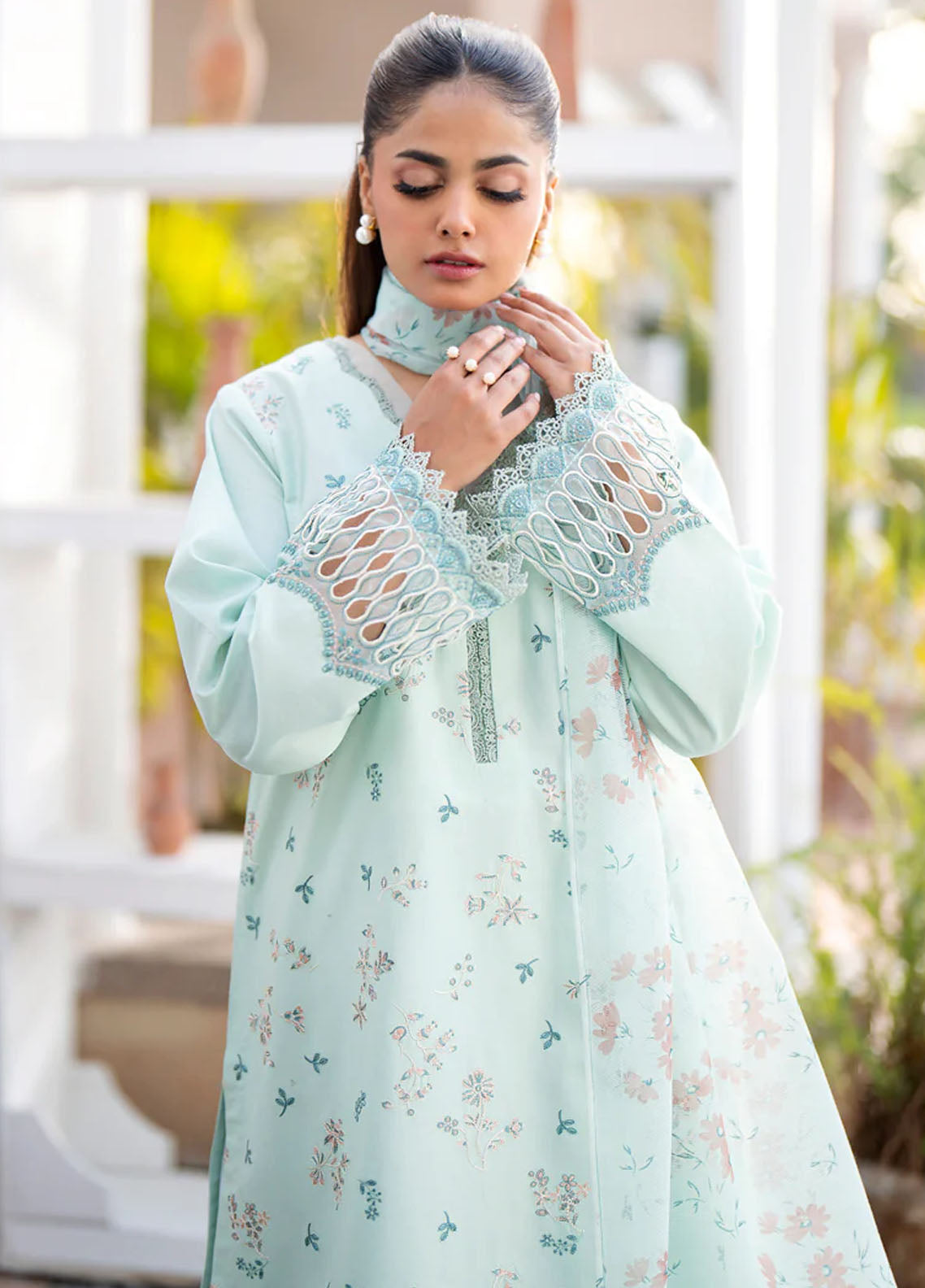 Xenia Formals Summer Somewhere Unsticthed Lawn Collection 2024 Faloni