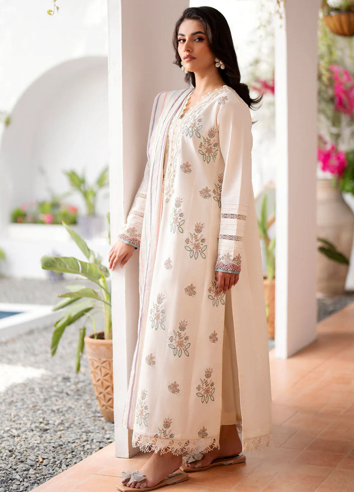 Xenia Formals Summer Somewhere Unsticthed Lawn Collection 2024 Faraha