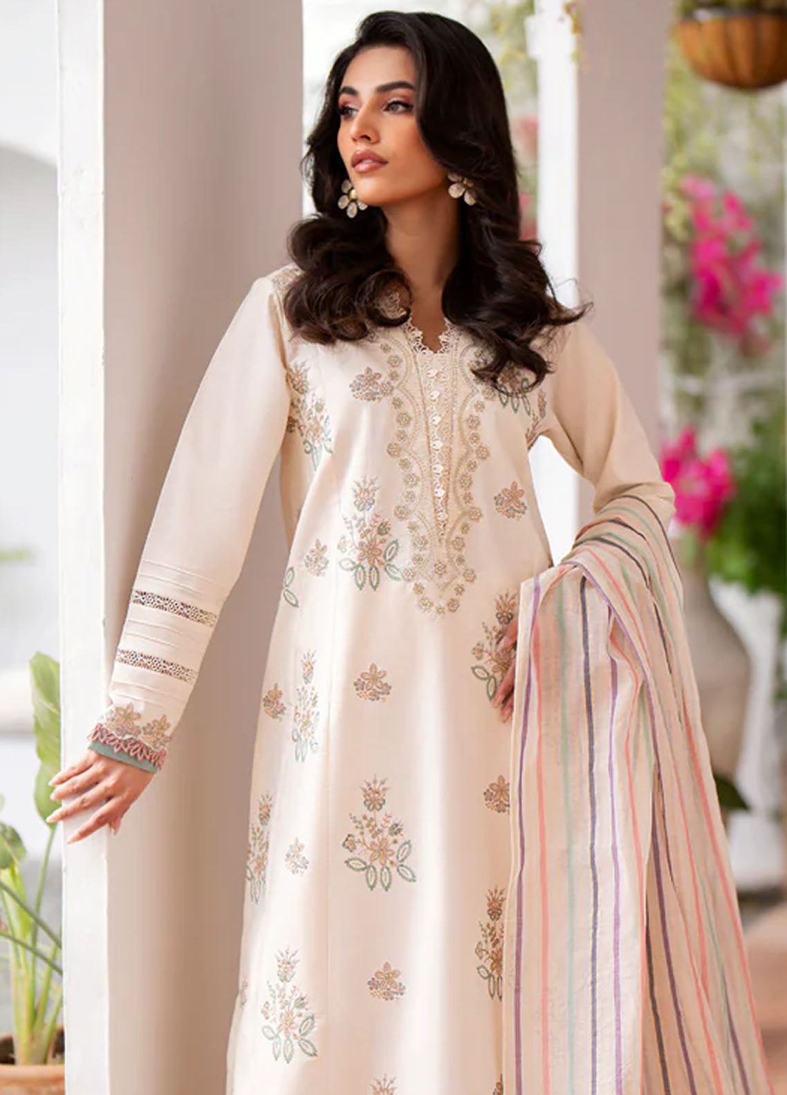 Xenia Formals Summer Somewhere Unsticthed Lawn Collection 2024 Faraha