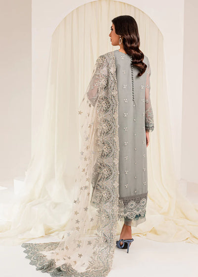 Xenia Formals Pret Embroidered Chiffon 3 Piece Suit XFR-22-438 Reehab