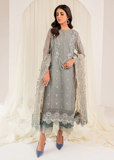 Xenia Formals Pret Embroidered Chiffon 3 Piece Suit XFR-22-438 Reehab