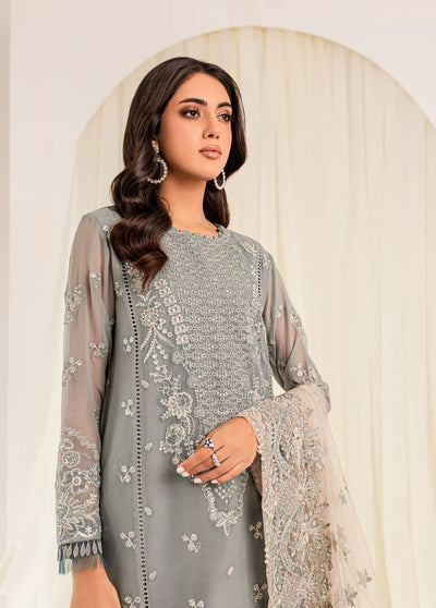 Xenia Formals Pret Embroidered Chiffon 3 Piece Suit XFR-22-438 Reehab