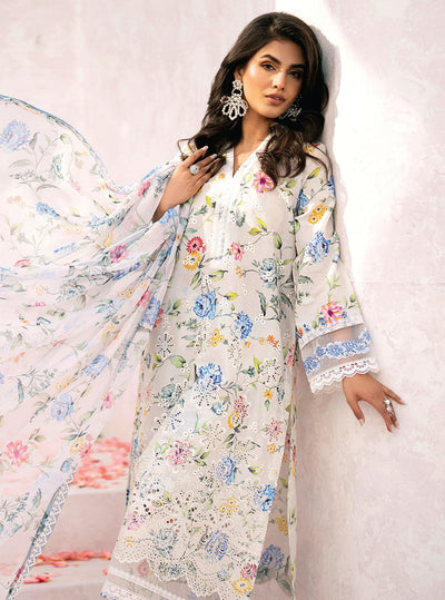 Xenia Formals Summer Soiree Unstitched Lawn Collecton 2024 01- Zarifa