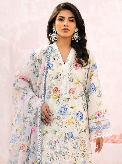 Xenia Formals Summer Soiree Unstitched Lawn Collecton 2024 01- Zarifa