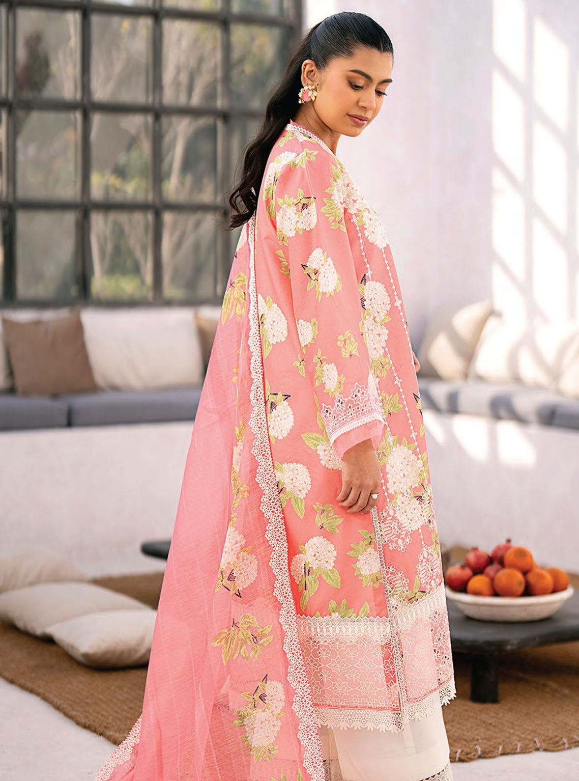 Xenia Formals Summer Soiree Unstitched Lawn Collecton 2024 04- Chellam