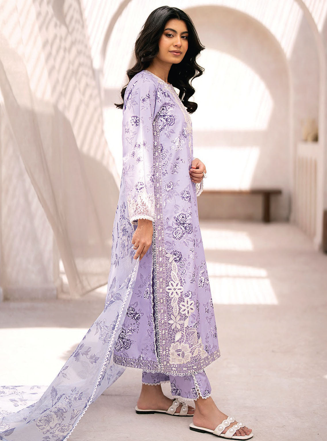 Xenia Formals Summer Soiree Unstitched Lawn Collecton 2024 03- Taalika