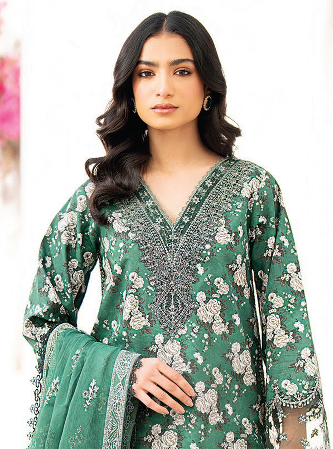 Xenia Formals Summer Soiree Unstitched Lawn Collecton 2024 11- Taamasi Hara