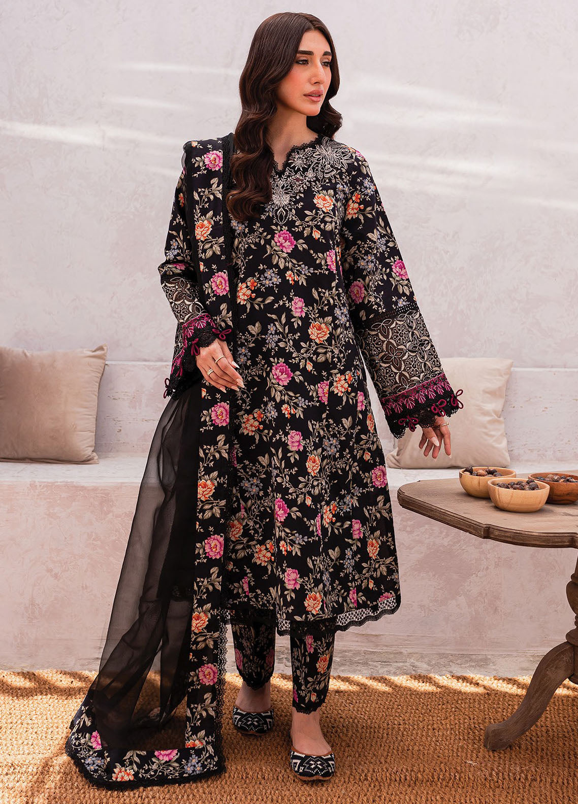 Xenia Formals Unstitched Summer Soiree Lawn Collection 2023 Vol-2 D-09 Gnnea