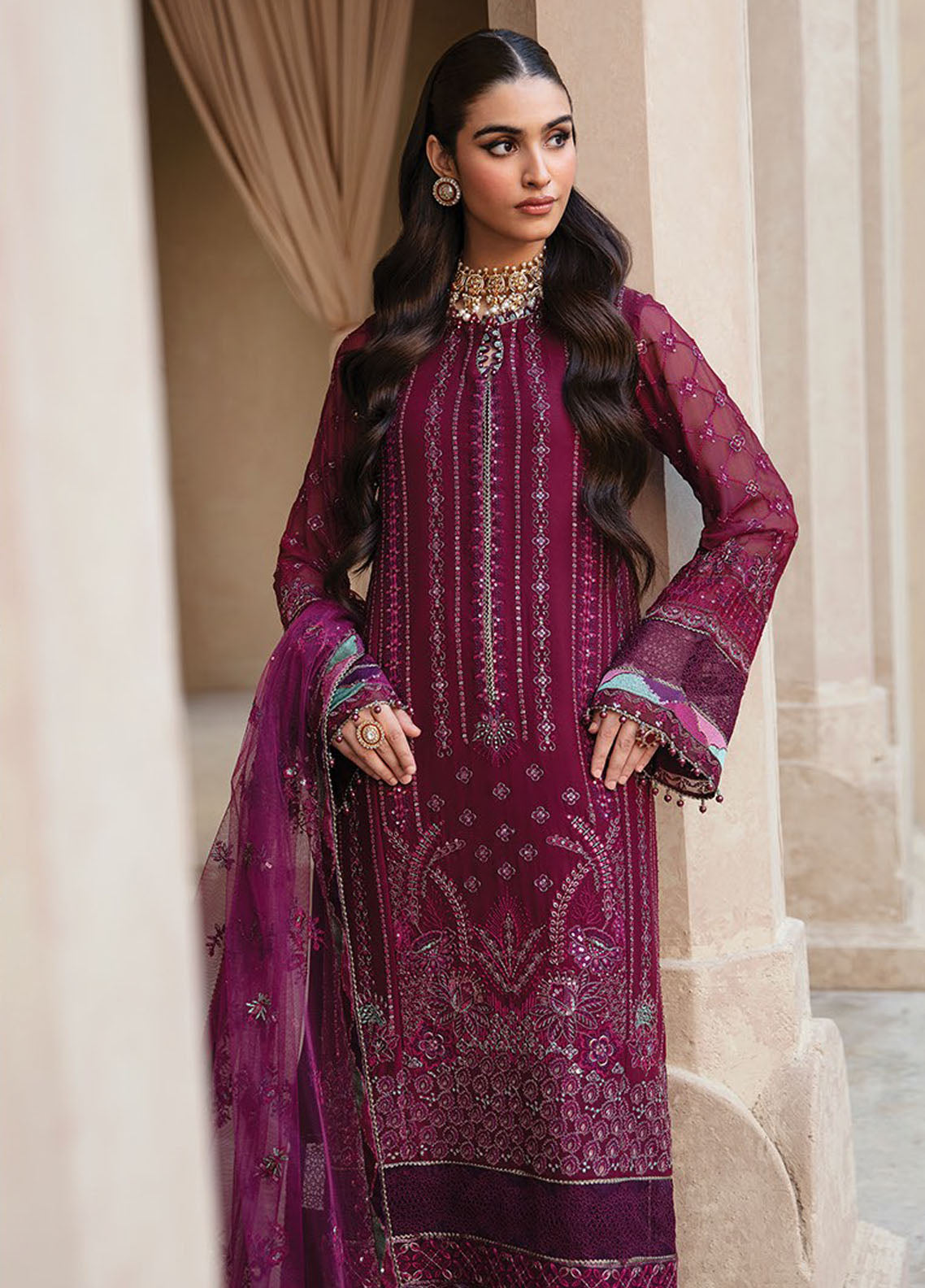 Yesfir By Xenia Formal Unstitched Luxury Collection 2024 2-Shrimayi