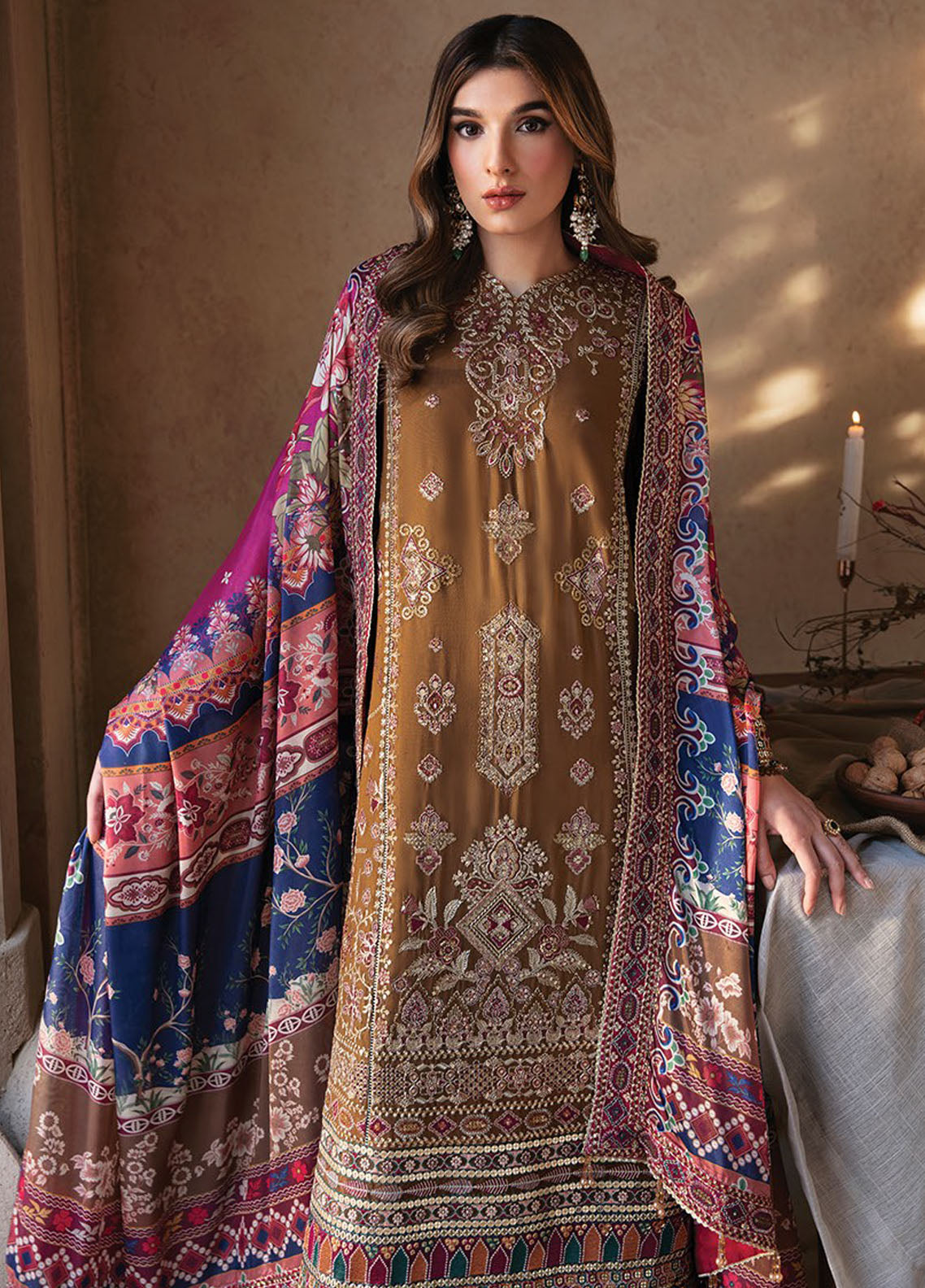 Yesfir By Xenia Formal Unstitched Luxury Collection 2024 7-Tuhi