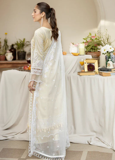 Zora By House Of Nawab Unstitched Luxury Lawn Collection 2024 SAADAT
