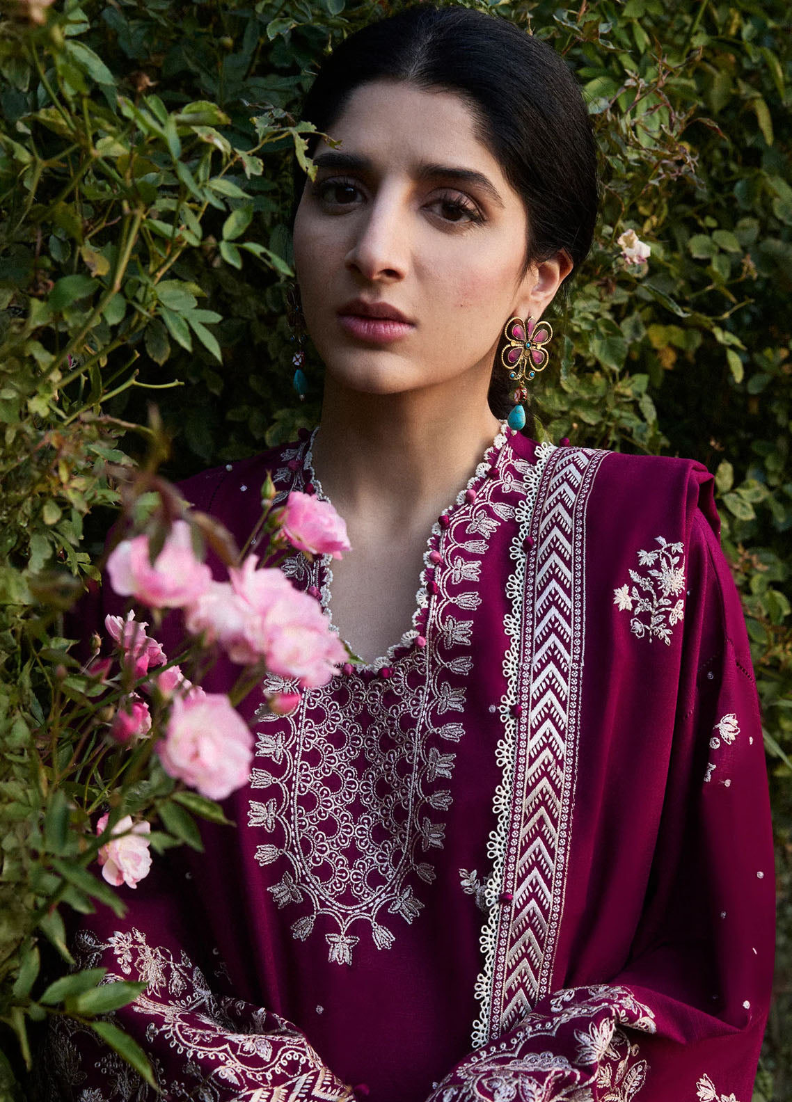 Zaha Unstitched Winter Collection 2024 ZW24-12 Afreen