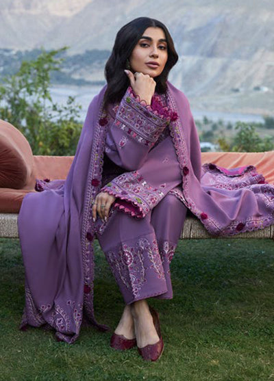 Zaha Unstitched Winter Collection 2024 ZW24-13 Gulrang