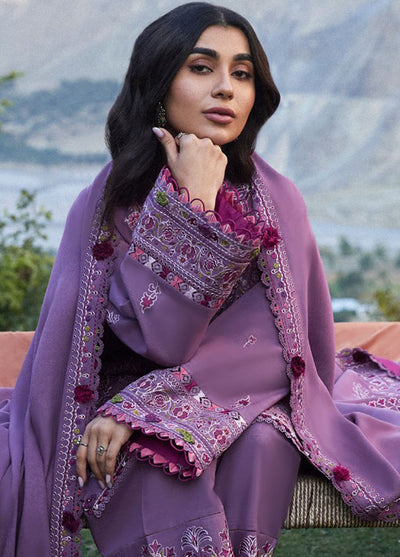 Zaha Unstitched Winter Collection 2024 ZW24-13 Gulrang