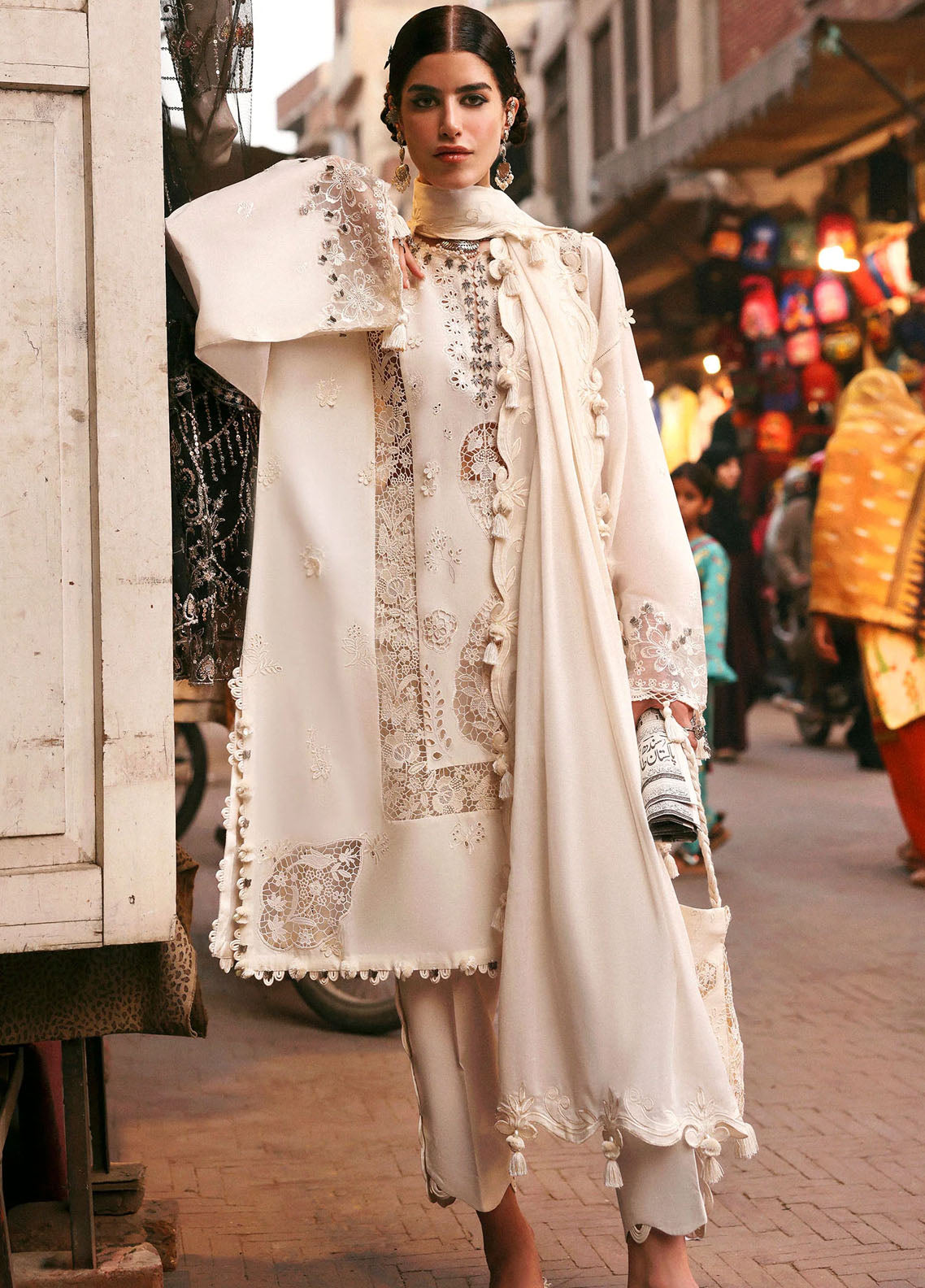 Zaha by Khadijah Shah Embroidered Lawn Suits Unstitched 3 Piece ZL25UF D-02 Gulbahar