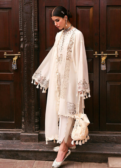 Zaha by Khadijah Shah Embroidered Lawn Suits Unstitched 3 Piece ZL25UF D-02 Gulbahar