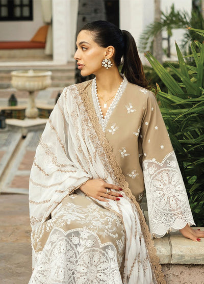 Zainab Chottani Embroidered Chikankari Suits Unstitched 3 Piece D11A Sia