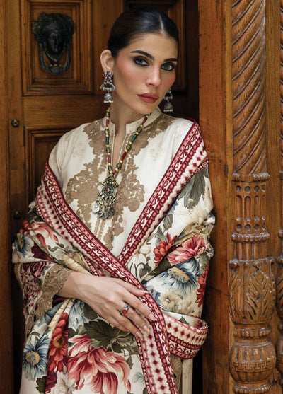 Zainab Chottani Unstitched Winter Shawls Collection 2024 D-03 Shyna