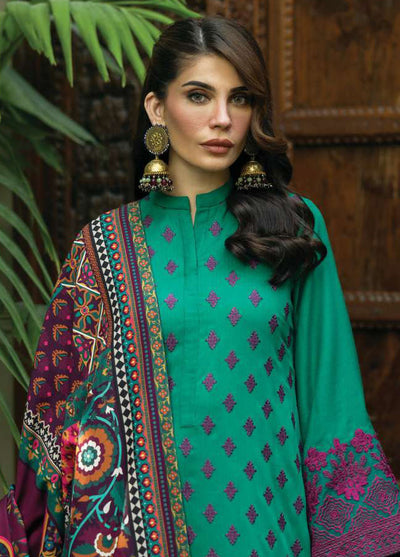 Zainab Chottani Unstitched Winter Shawls Collection 2024 D-08 Esha