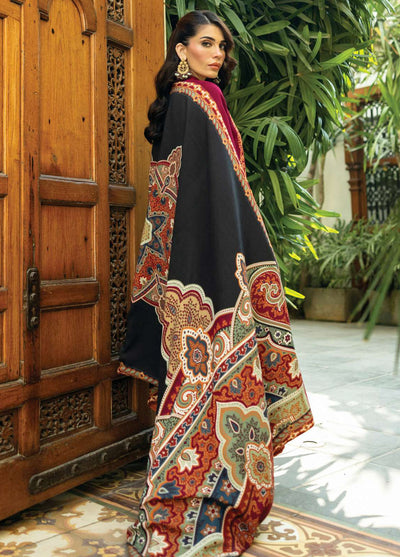 Zainab Chottani Unstitched Winter Shawls Collection 2024 D-10 Sila