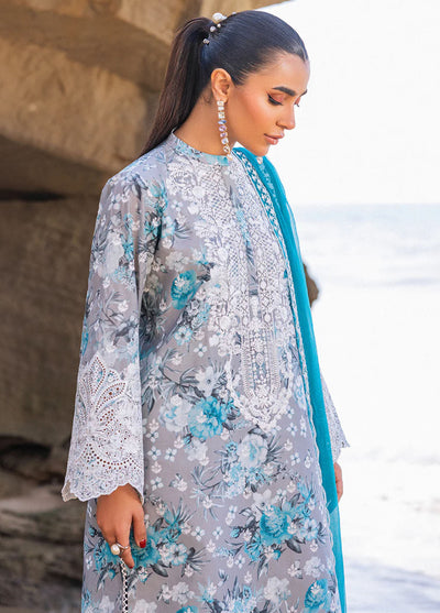 Zainab Chottani Chikankari Luxury Unstitched Collection 2024 D-10B Lana